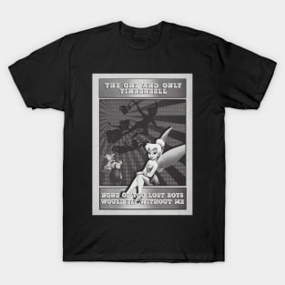 Too fly tinkerbell BW T-Shirt